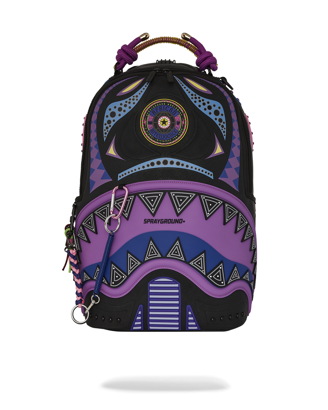 AI WONDERLAND PURPLE BACKPACK