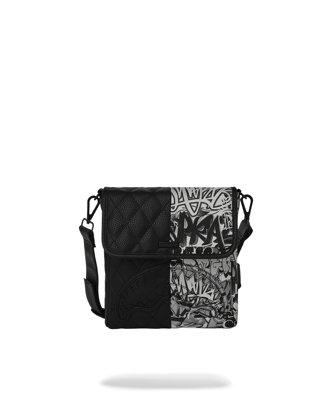 HALF GRAFF QUILTED MESSENGER