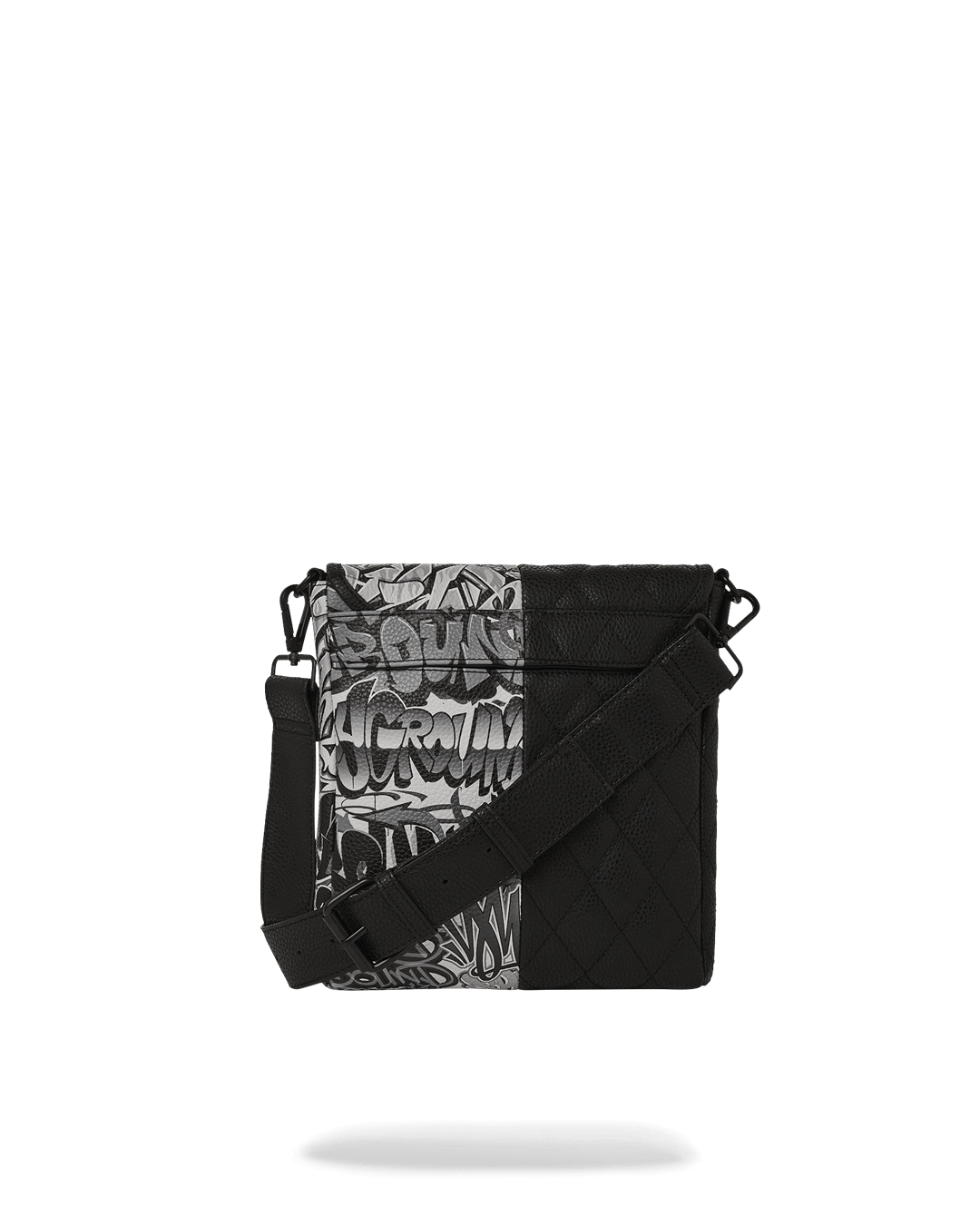 HALF GRAFF QUILTED MESSENGER