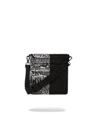 HALF GRAFF QUILTED MESSENGER