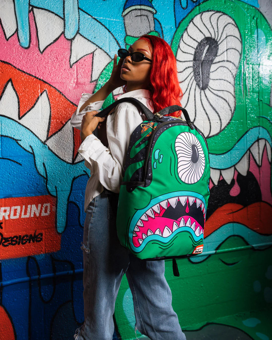 JORGE RODRIGUEZ GREEN ALIEN DLXSV BACKPACK