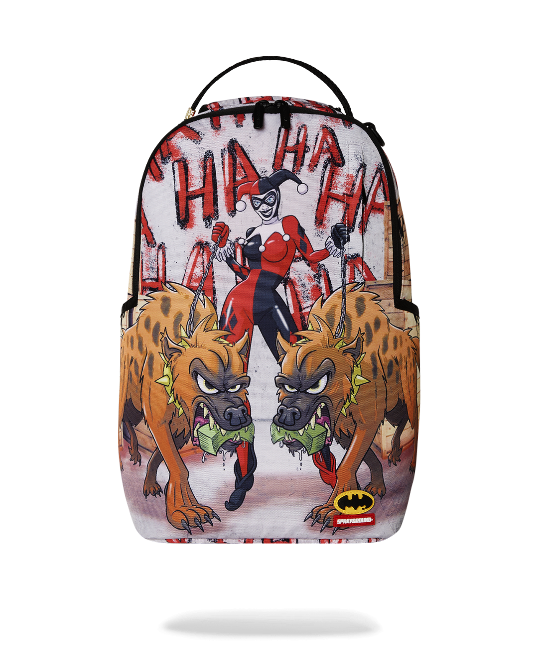 HARLEY QUINN WITH HYENAS DLXR BACKPACK
