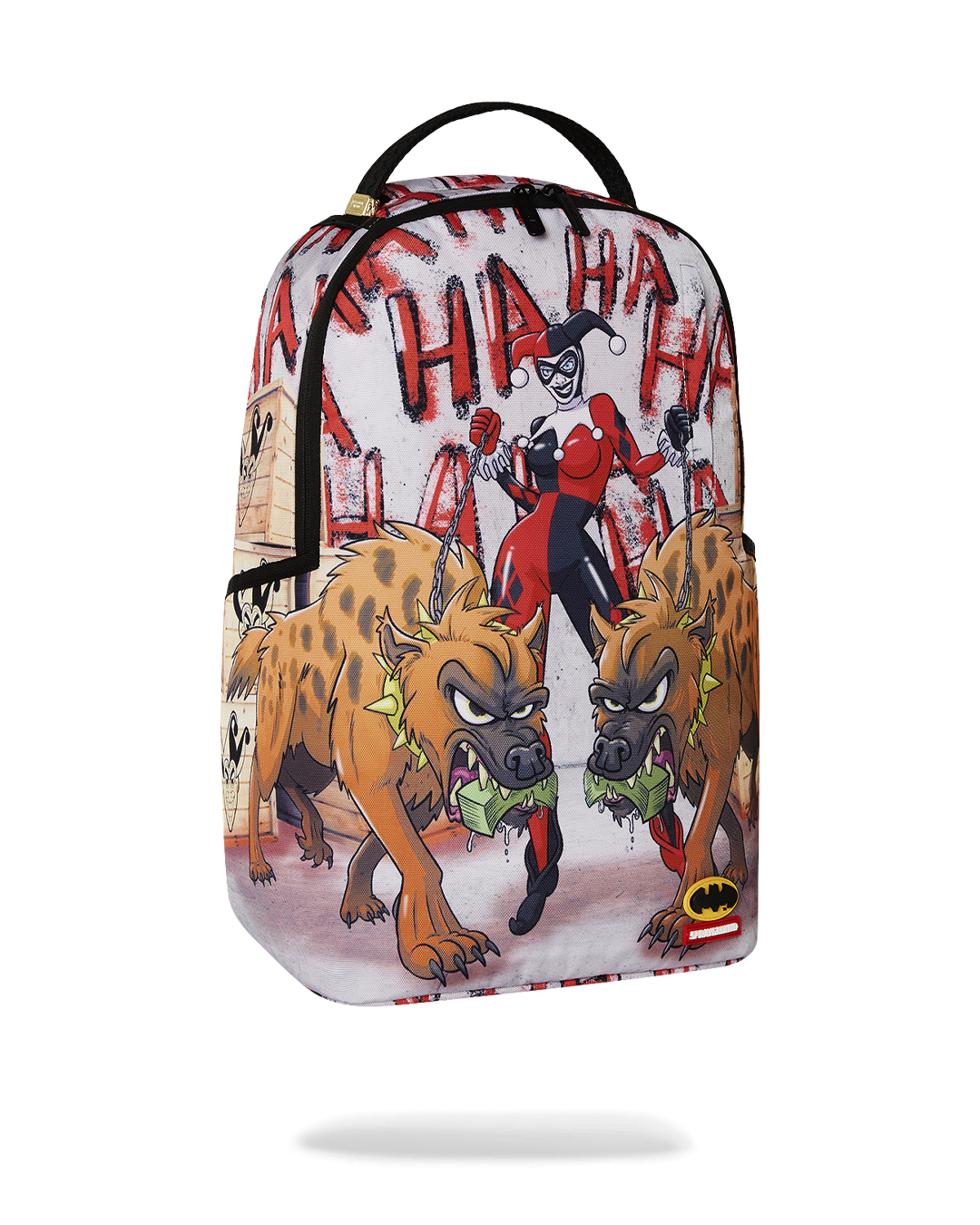 HARLEY QUINN WITH HYENAS DLXR BACKPACK