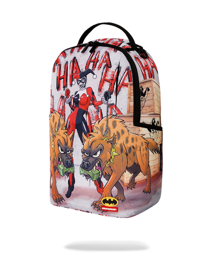 HARLEY QUINN WITH HYENAS DLXR BACKPACK