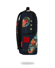 EVISU STYLE DLX-DENIM BACKPACK