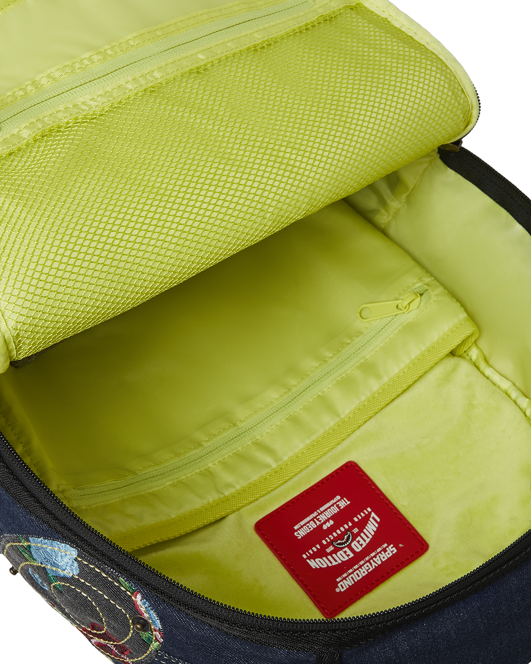 EVISU STYLE DLX-DENIM BACKPACK