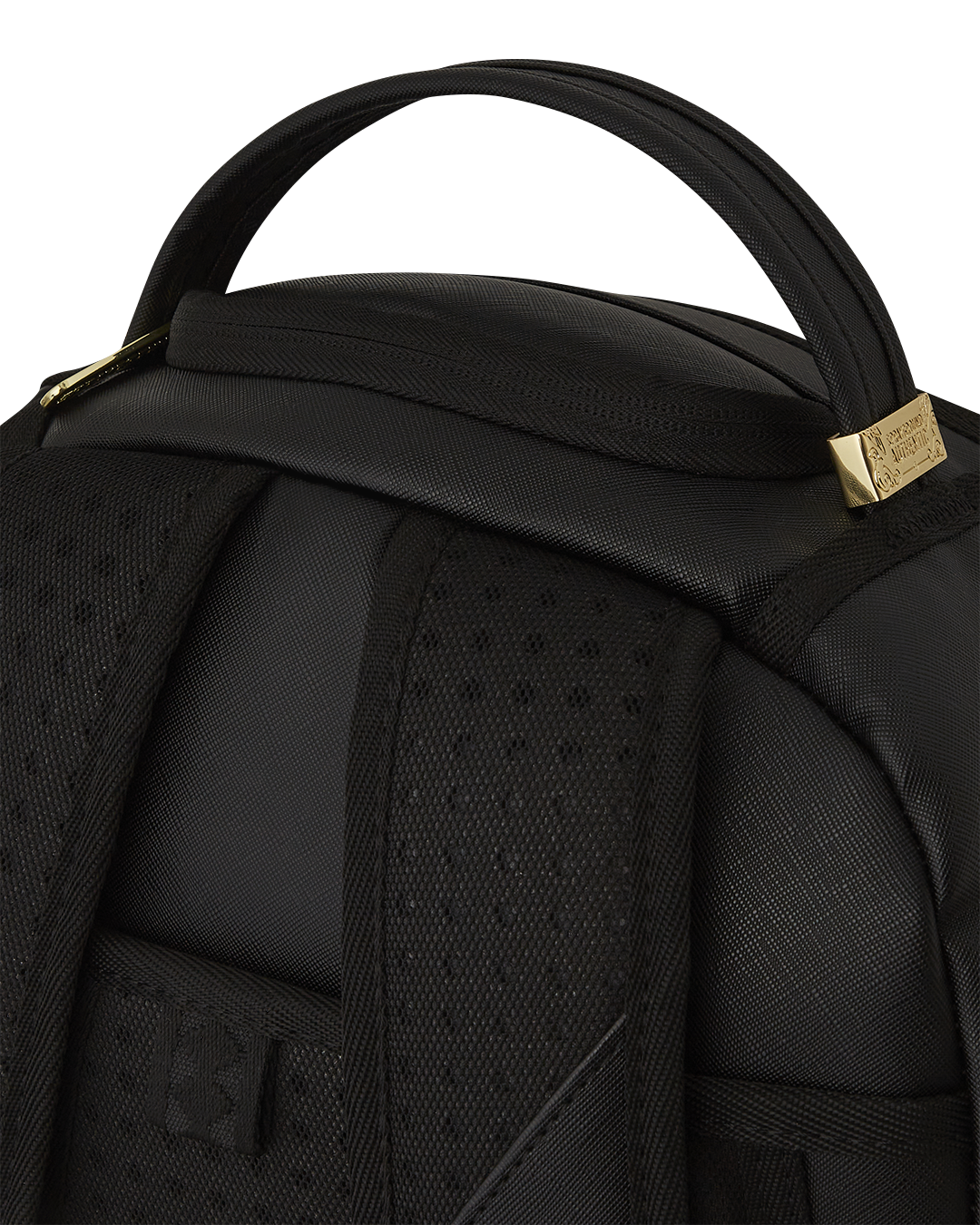 GOLD STRIPES BLACK DLXSV BACKPACK