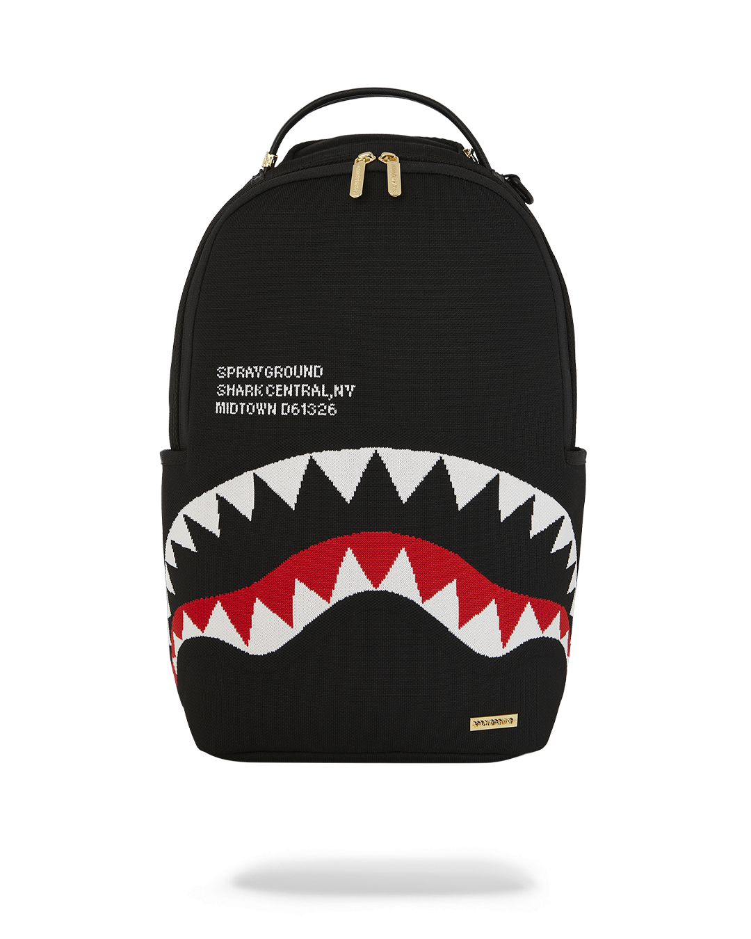 SHARK CENTRAL KNIT BLACK DLX-KNIT BACKPACK