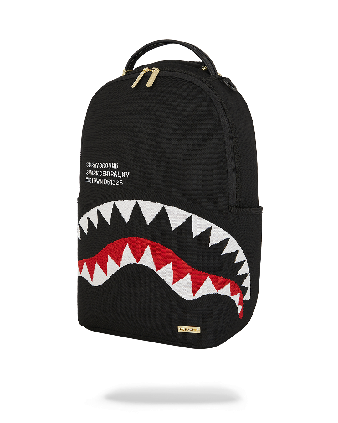 SHARK CENTRAL KNIT BLACK DLX-KNIT BACKPACK