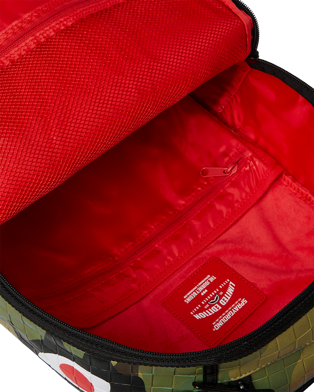 WOODLAND CAMO CHECK DLXSV BACKPACK