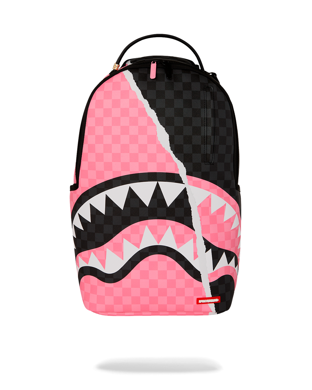 PINK AND BLACK TEAR SIP DLXSV BACKPACK