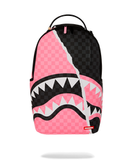 PINK AND BLACK TEAR SIP DLXSV BACKPACK