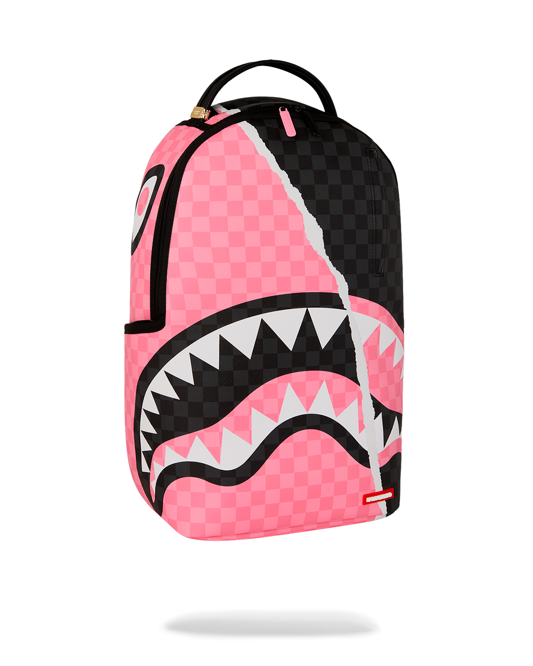 PINK AND BLACK TEAR SIP DLXSV BACKPACK