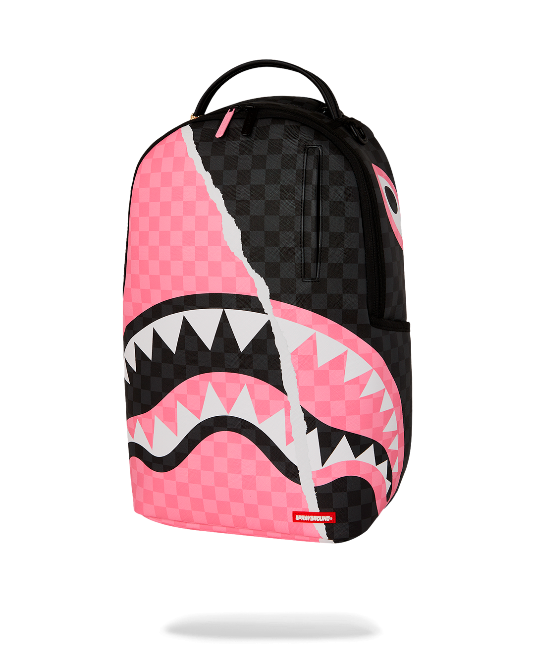 PINK AND BLACK TEAR SIP DLXSV BACKPACK