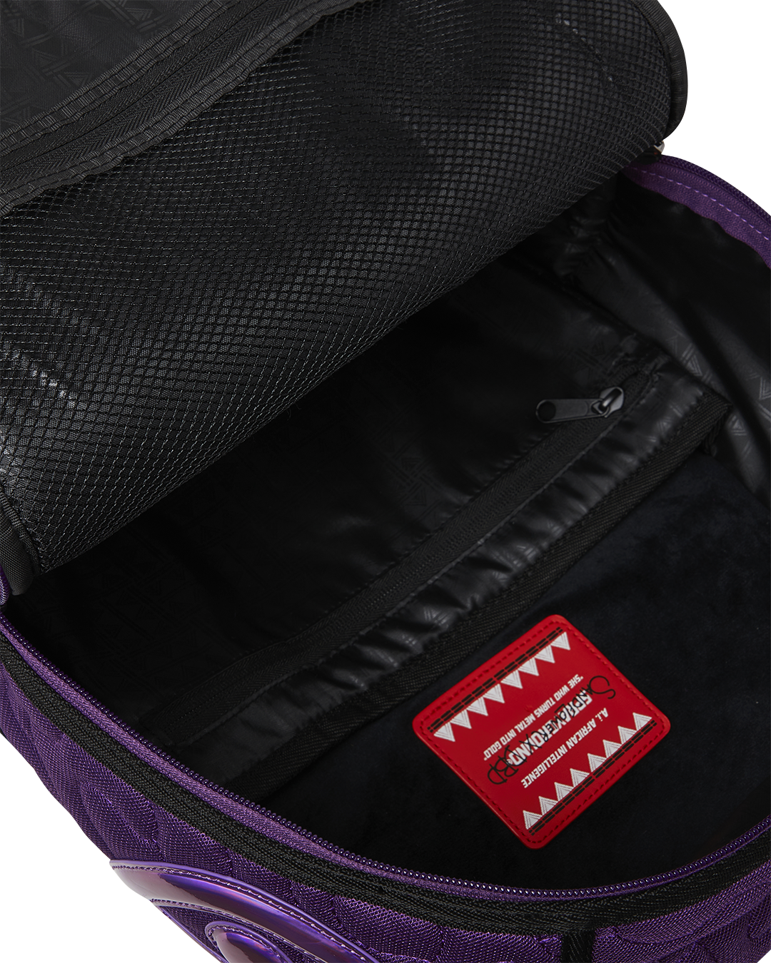 SF QUILTED IRRIDESCENT DLX-QUILTED BACKPACK