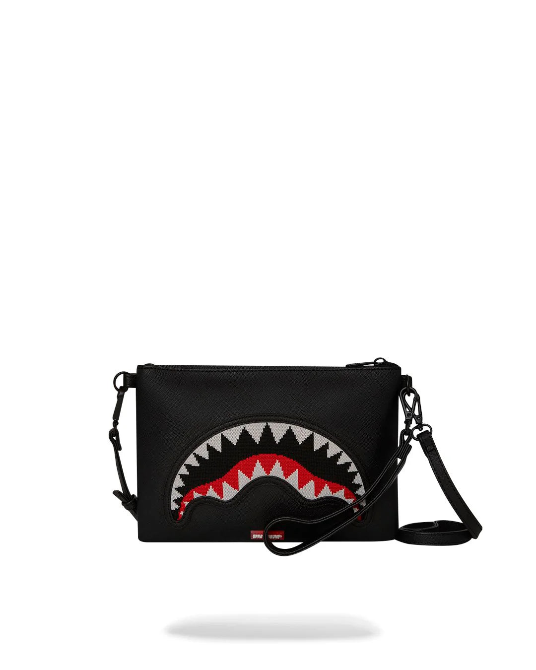 FLY KNIT MOUTH CROSSOVER CLUTCH