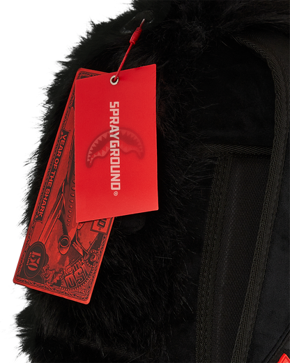 FUR CRAY BLACK DLXSF BACKPACK