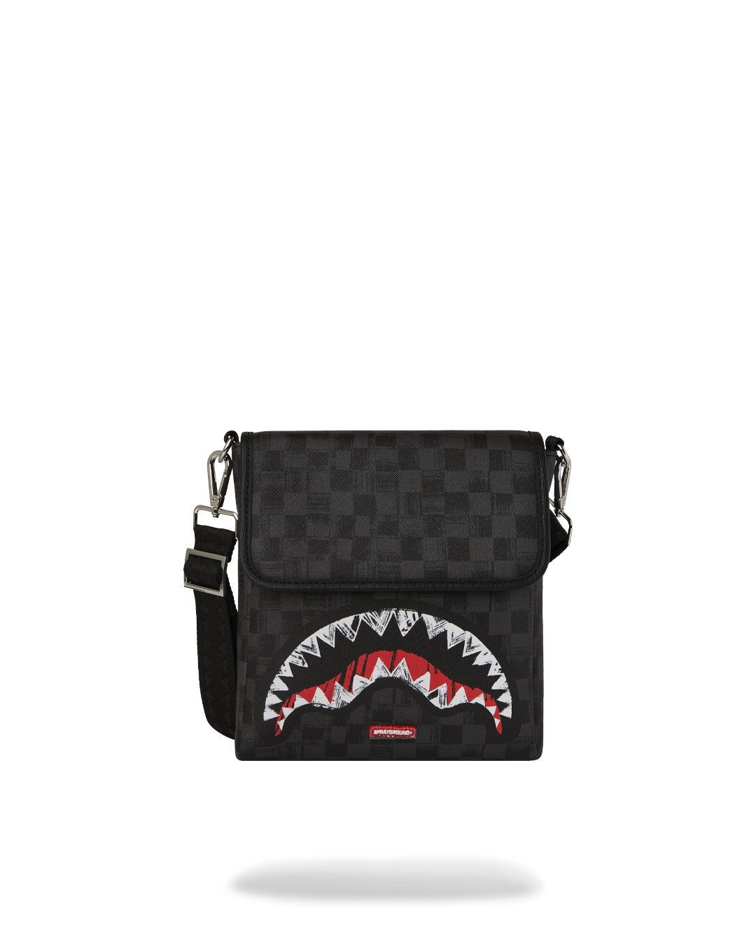 SCRIBBLE SHARK MESSENGER BAG