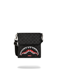 SCRIBBLE SHARK MESSENGER BAG