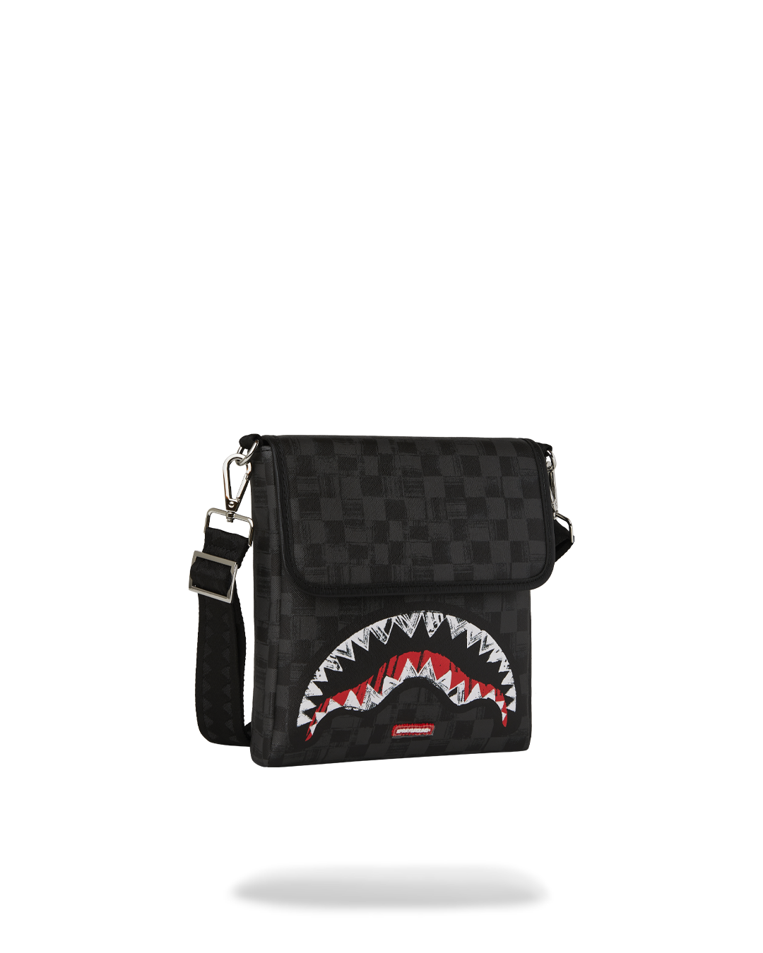 SCRIBBLE SHARK MESSENGER BAG