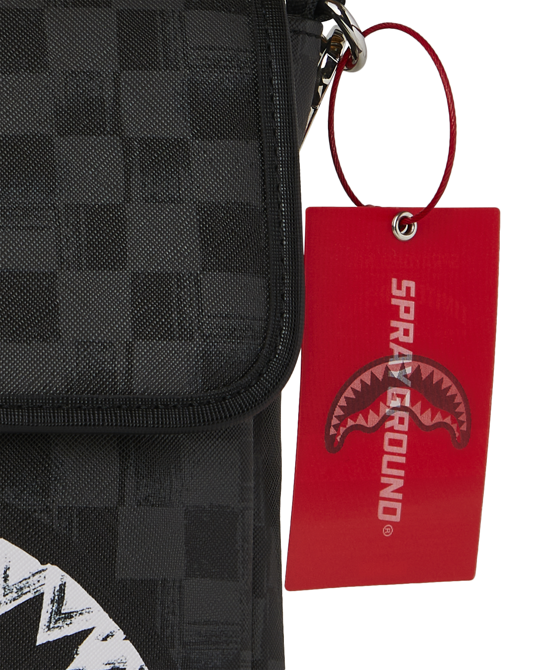 SCRIBBLE SHARK MESSENGER BAG