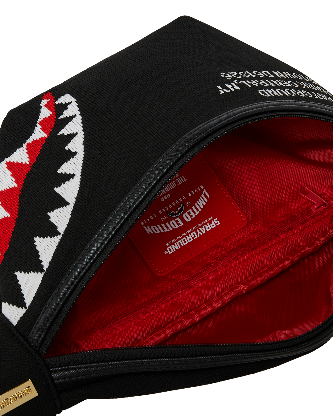 SHARK CENTRAL KNIT BLACK SAVVY CROSSBODY