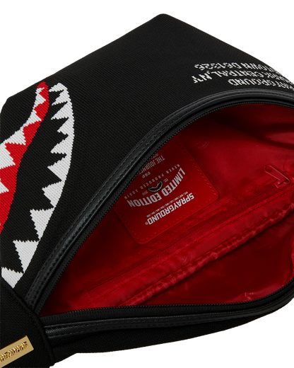 SHARK CENTRAL KNIT BLACK SAVVY CROSSBODY