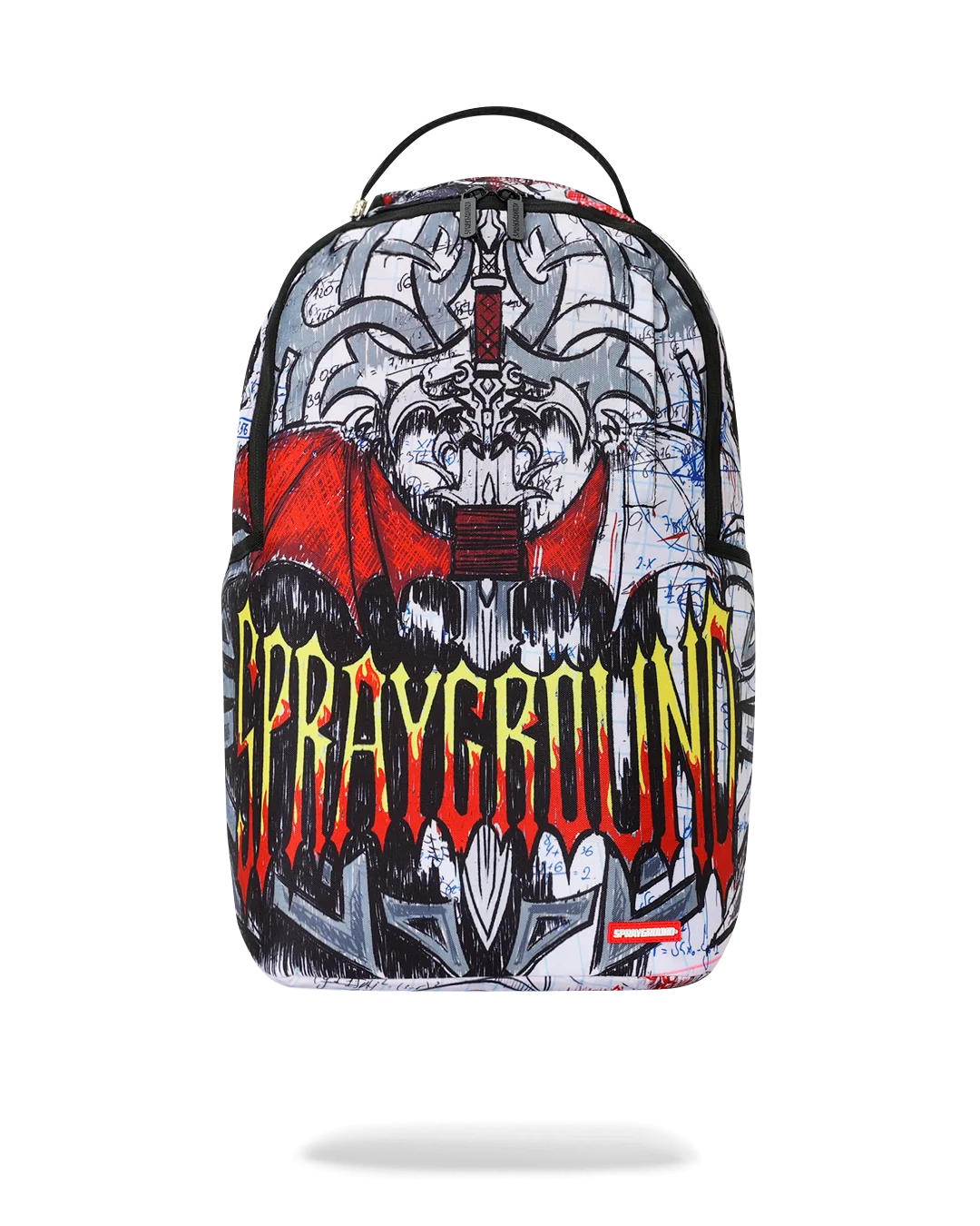 SPRAYGROUND METAL LOGO DOODLE DLXSR BACKPACK
