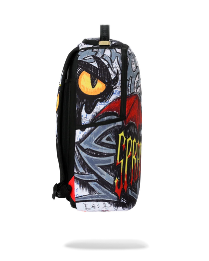 SPRAYGROUND METAL LOGO DOODLE DLXSR BACKPACK