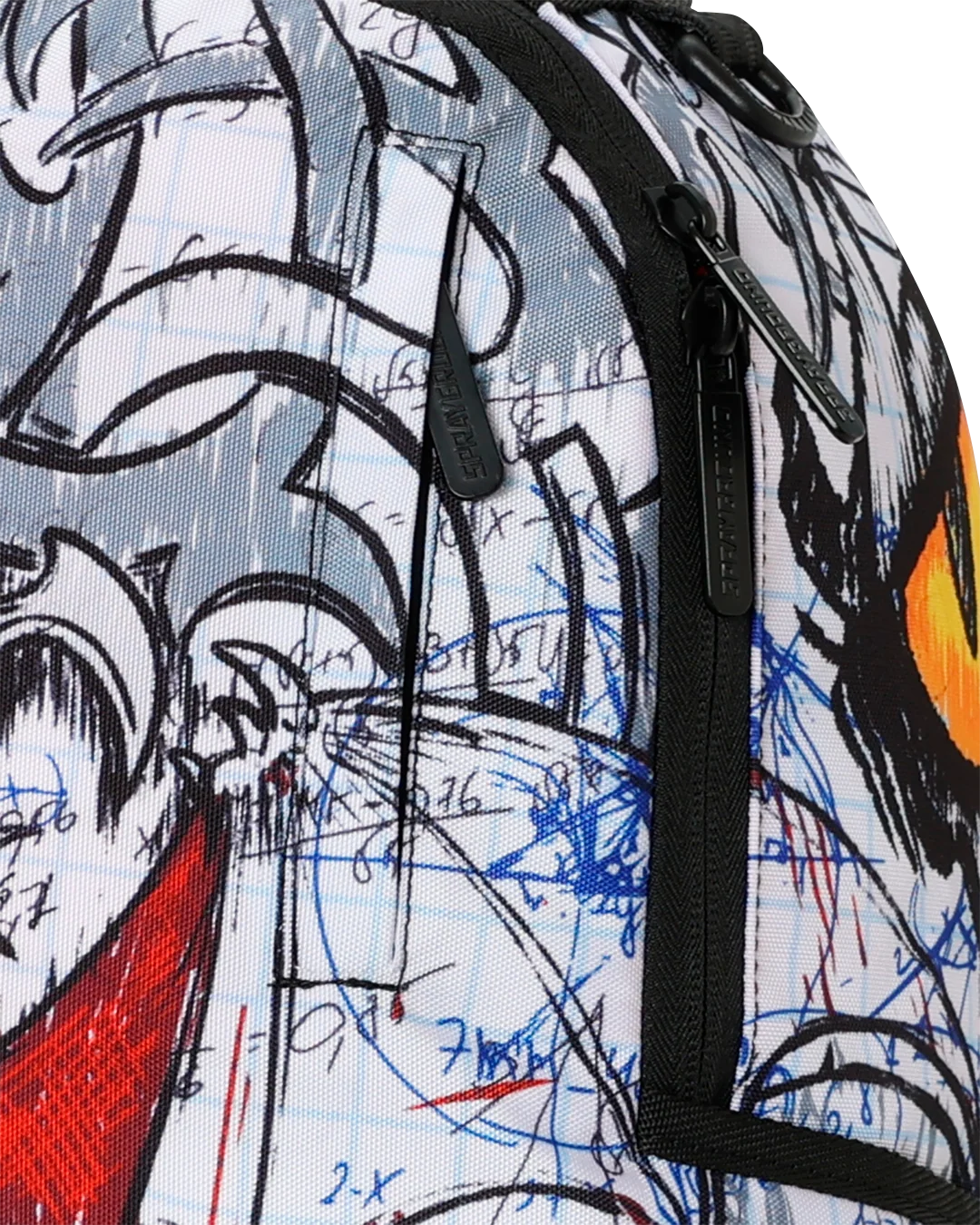 SPRAYGROUND METAL LOGO DOODLE DLXSR BACKPACK