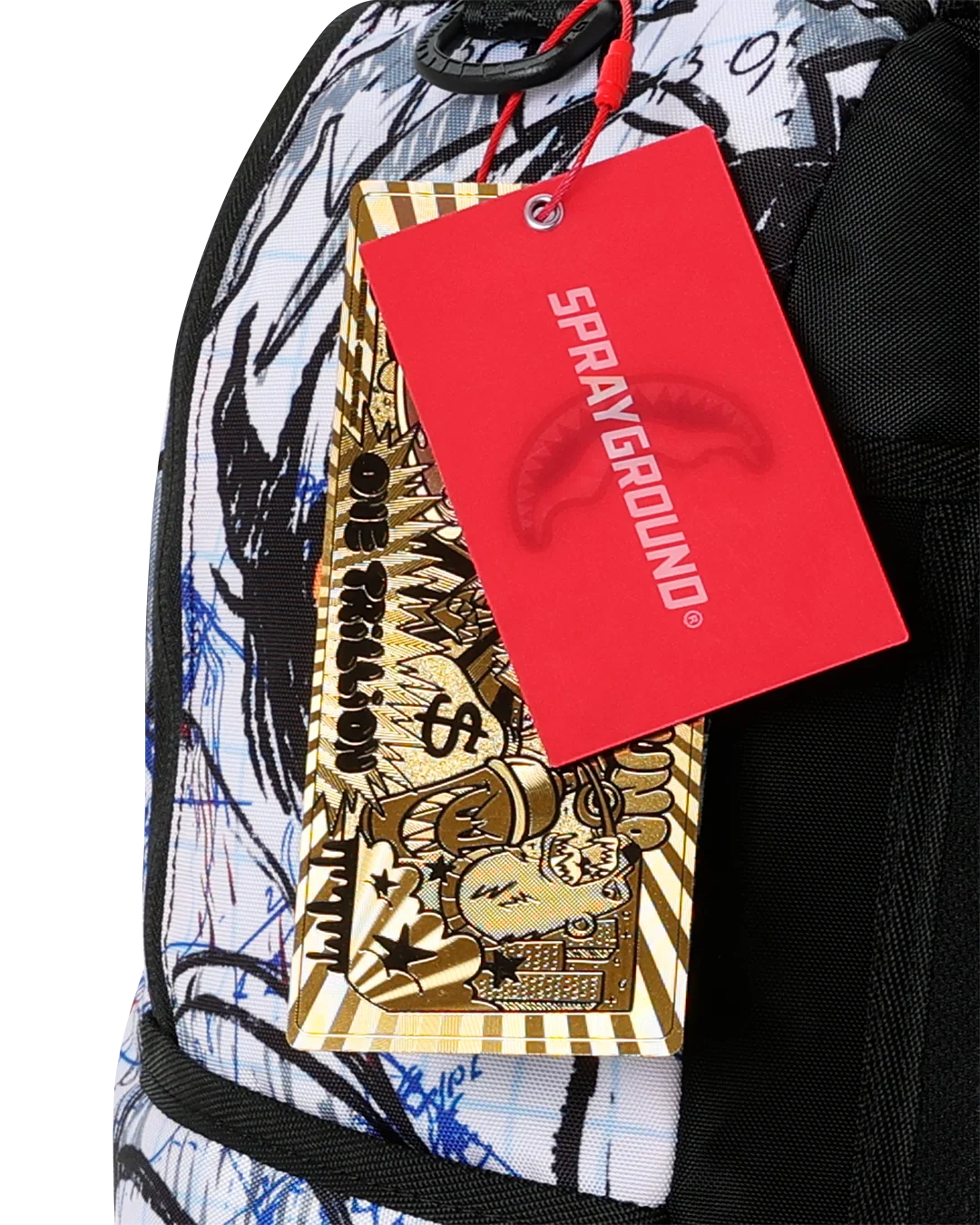 SPRAYGROUND METAL LOGO DOODLE DLXSR BACKPACK