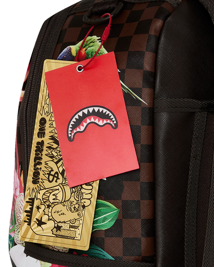 SIP FLOWERING JUNGLE SHARK DLXSV BACKPACK