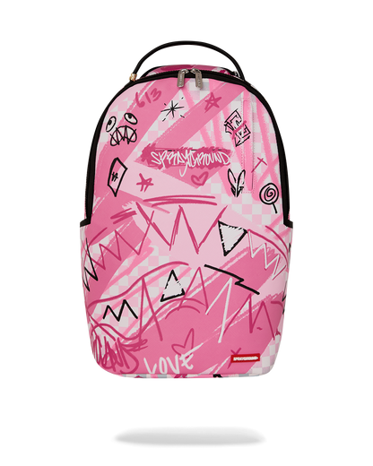 PINK SMOKE CHECK DLXSV BACKPACK