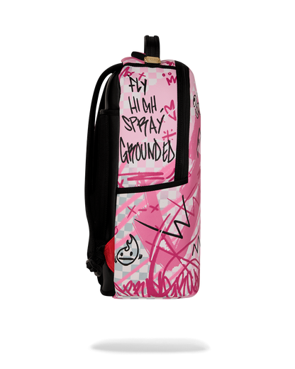 PINK SMOKE CHECK DLXSV BACKPACK