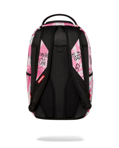 PINK SMOKE CHECK DLXSV BACKPACK