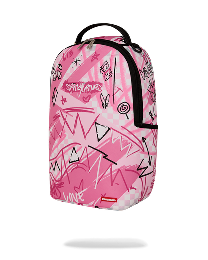PINK SMOKE CHECK DLXSV BACKPACK