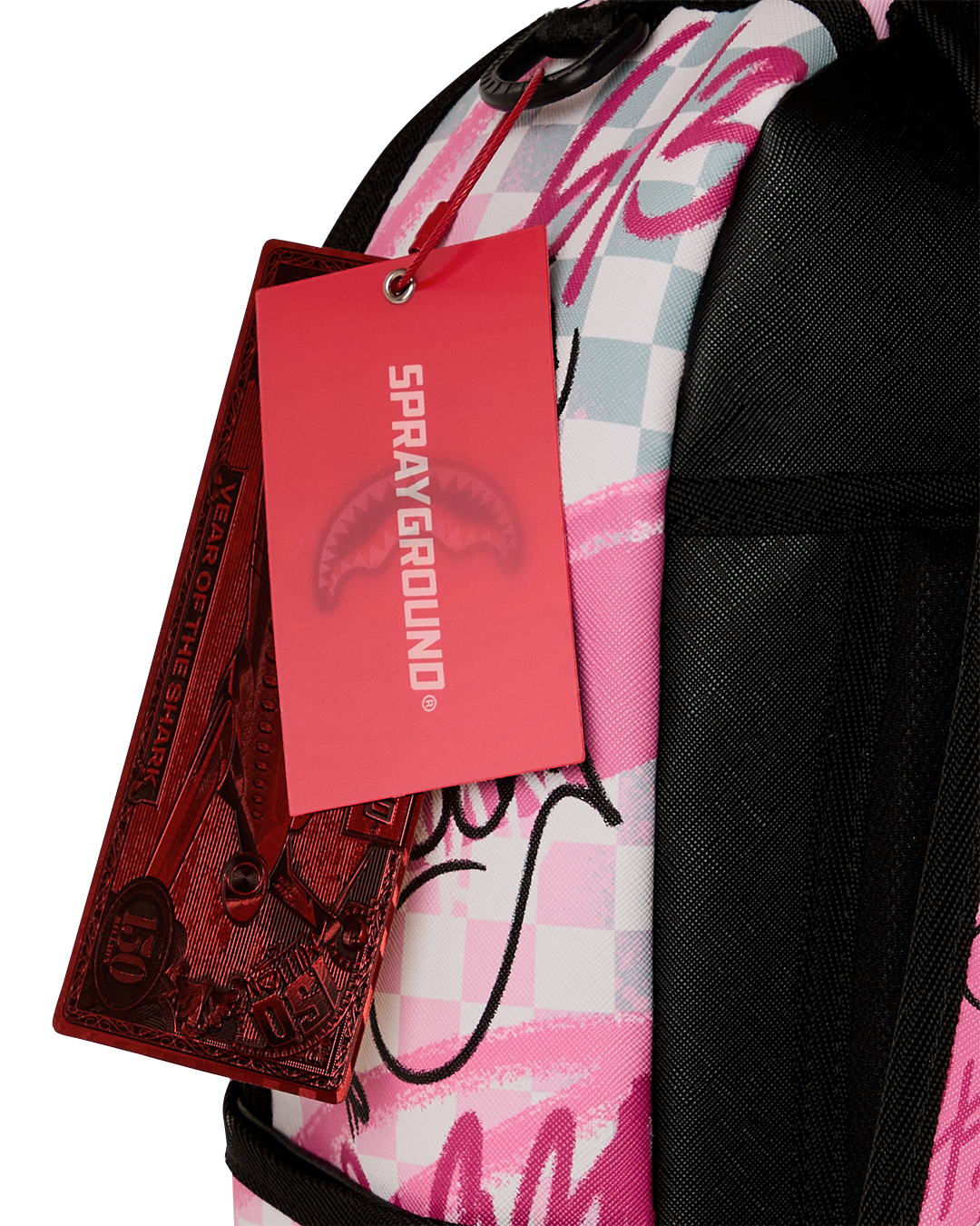 PINK SMOKE CHECK DLXSV BACKPACK
