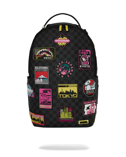 GLOBAL MOGUL CYBER PUNK JAPAN CITIES DLXSV BACKPACK