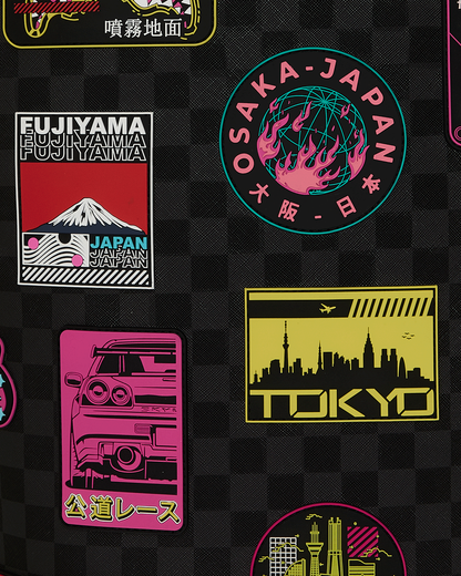 GLOBAL MOGUL CYBER PUNK JAPAN CITIES DLXSV BACKPACK