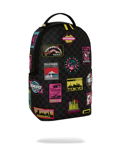 GLOBAL MOGUL CYBER PUNK JAPAN CITIES DLXSV BACKPACK