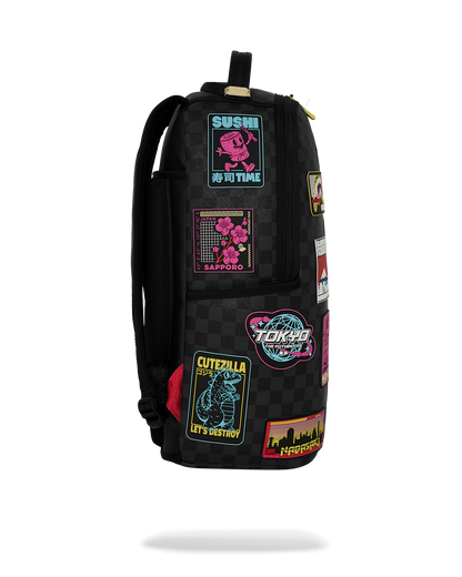 GLOBAL MOGUL CYBER PUNK JAPAN CITIES DLXSV BACKPACK