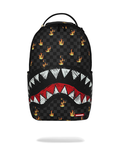 SCRIBBLE FIRE CHECK DLXSV BACKPACK