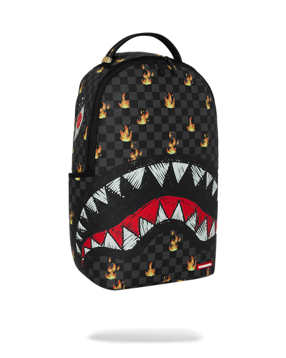 SCRIBBLE FIRE CHECK DLXSV BACKPACK