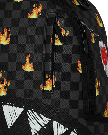 SCRIBBLE FIRE CHECK DLXSV BACKPACK