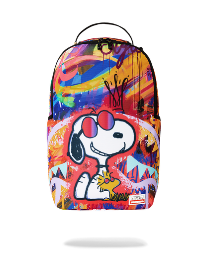 PEANUTS SNOOPY STREET ART DLXSR BACKPACK