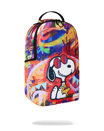 PEANUTS SNOOPY STREET ART DLXSR BACKPACK