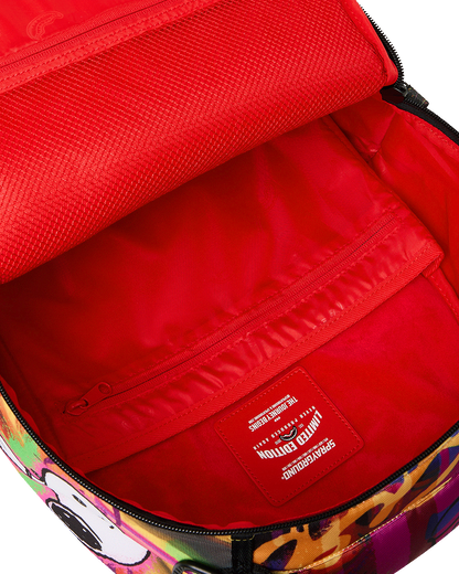 PEANUTS SNOOPY STREET ART DLXSR BACKPACK