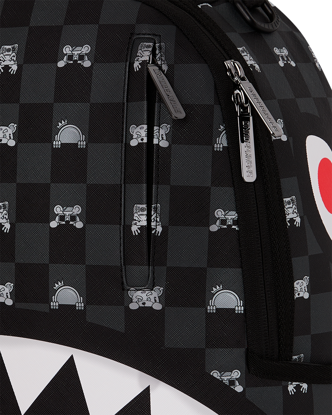 حقيبة ظهر دي إل إكس إس في جراي بيكنج كاركتر تشيك