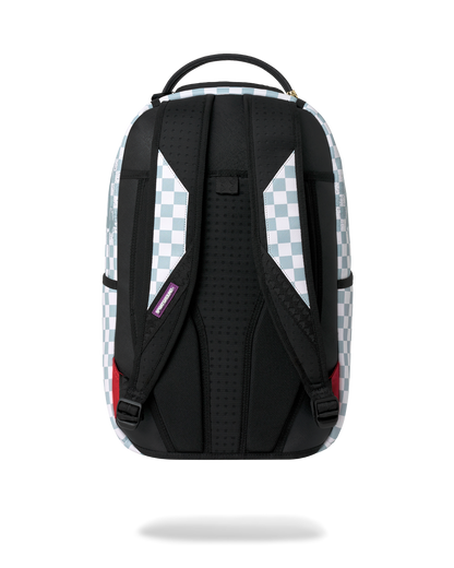 MARVEL BLACK PANTHER WAKANDA FOREVER ON WHITE CHECK DLXSV BACKPACK