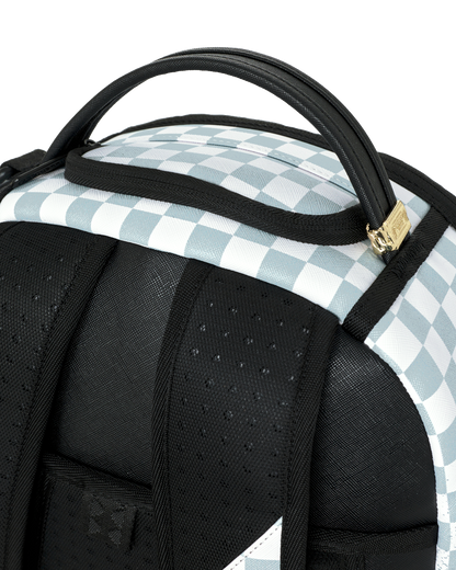 MARVEL BLACK PANTHER WAKANDA FOREVER ON WHITE CHECK DLXSV BACKPACK